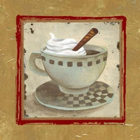 Golden Coffee I Poster Print by Elizabeth Medley-VARPDX9513D Image 1