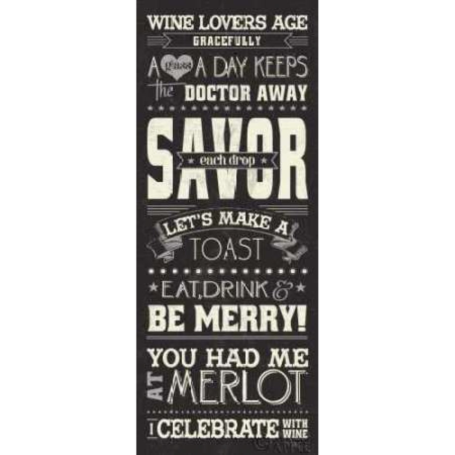 Wine Lovers I Poster Print by Pela Studio-VARPDX9515 Image 1