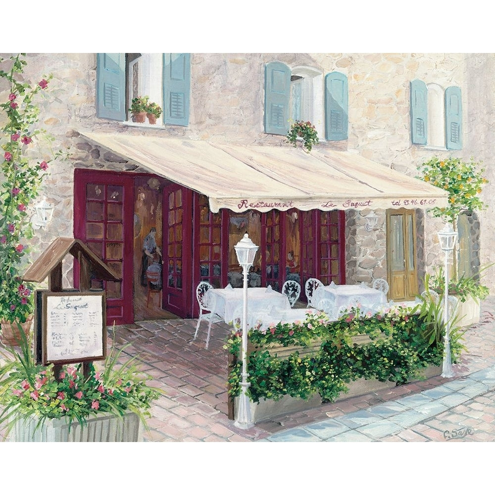 Le Restaurant Poster Print - Carol Saxe-VARPDX9548 Image 1