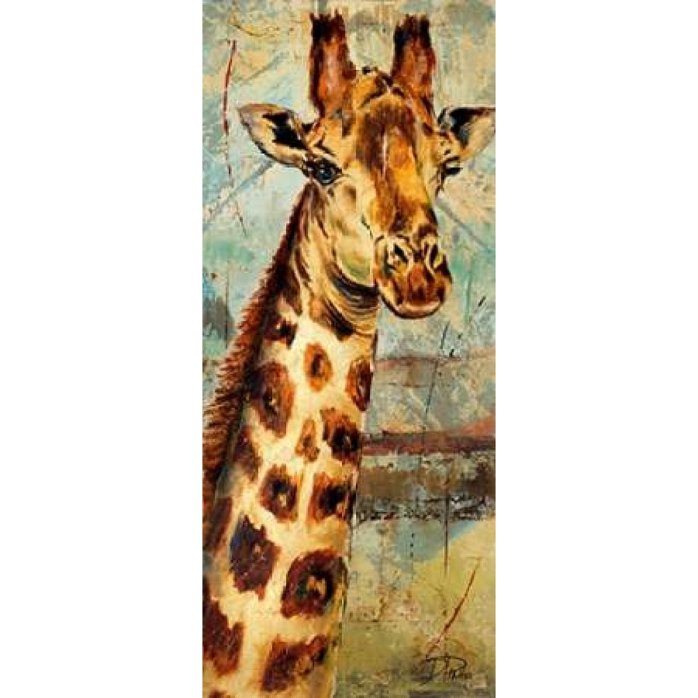 Safari on Teal I Poster Print by Patricia Pinto-VARPDX9569E Image 2