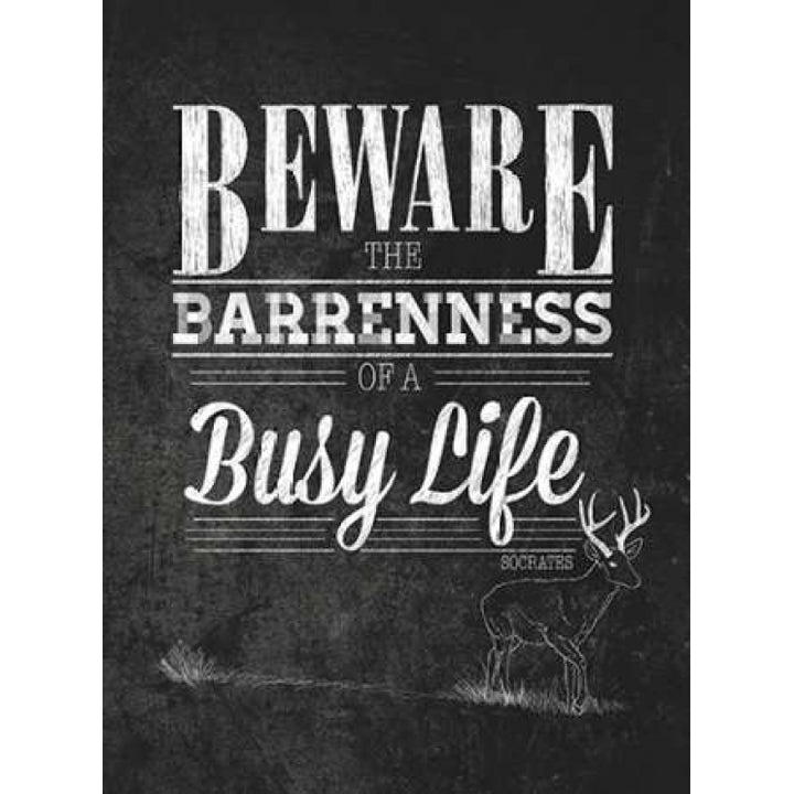 Beware with Border Poster Print by Sundance Studio-VARPDX9579XX Image 1