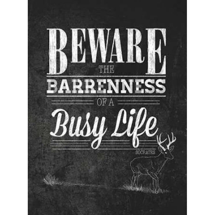 Beware with Border Poster Print by Sundance Studio-VARPDX9579XX Image 1