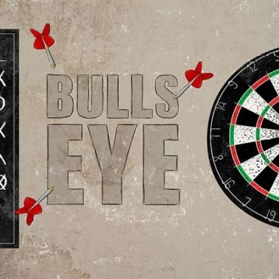 Bulls Eye Poster Print by SD Graphics-VARPDX9600A Image 2