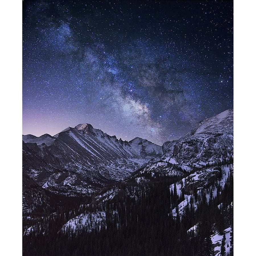 Milky Way Over Longs Peak Poster Print - Mei Xu-VARPDX962909 Image 1