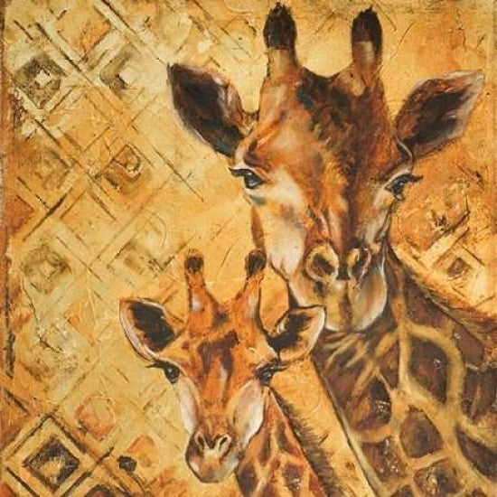 Safari Mother and Son I Poster Print by Patricia Pinto-VARPDX9644A Image 1