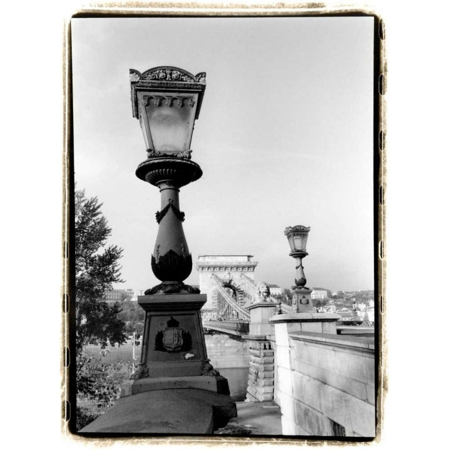 Chain Bridge over the Danube River Poster Print - Laura DeNardo-VARPDX96520D Image 1