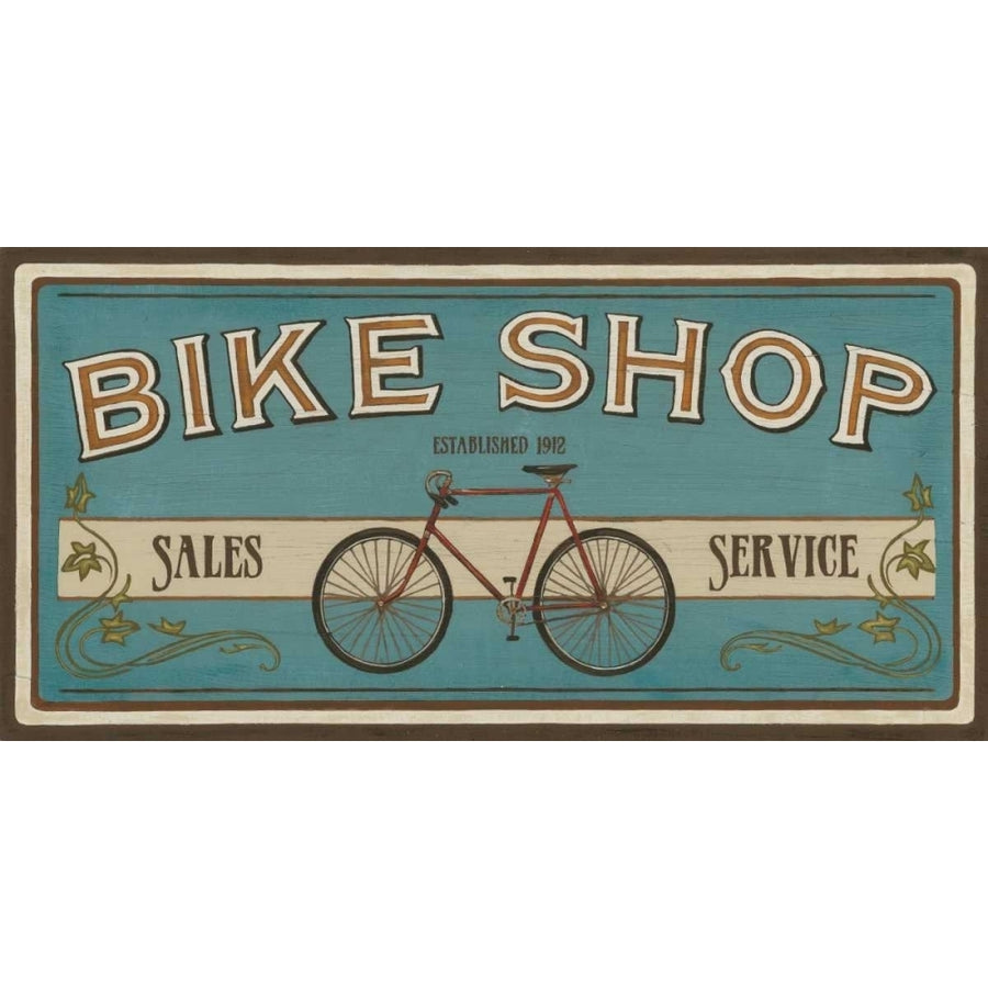 Bike Shop I Poster Print - June Erica Vess-VARPDX96548D Image 1