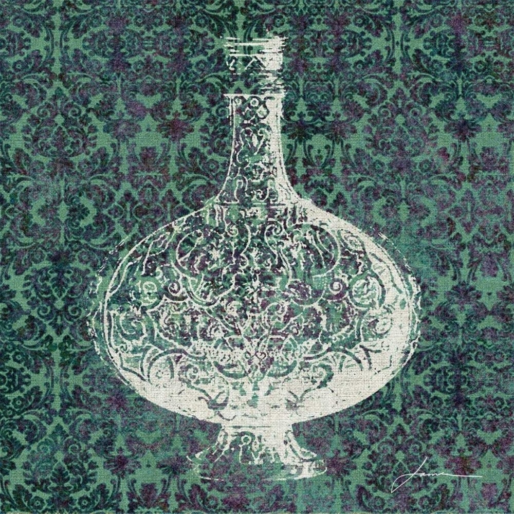 Patterned Bottles IV Poster Print - James Burghardt-VARPDX96869D Image 1