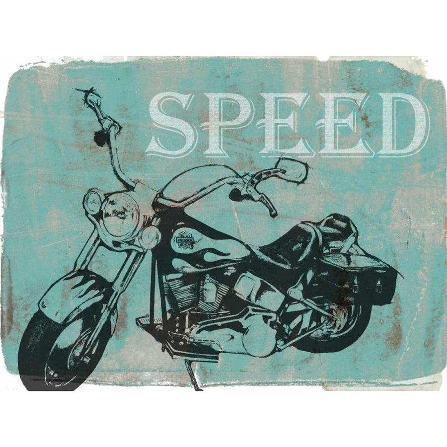 Motorcycle Ride II Poster Print - Jennifer Goldberger-VARPDX97052D Image 1