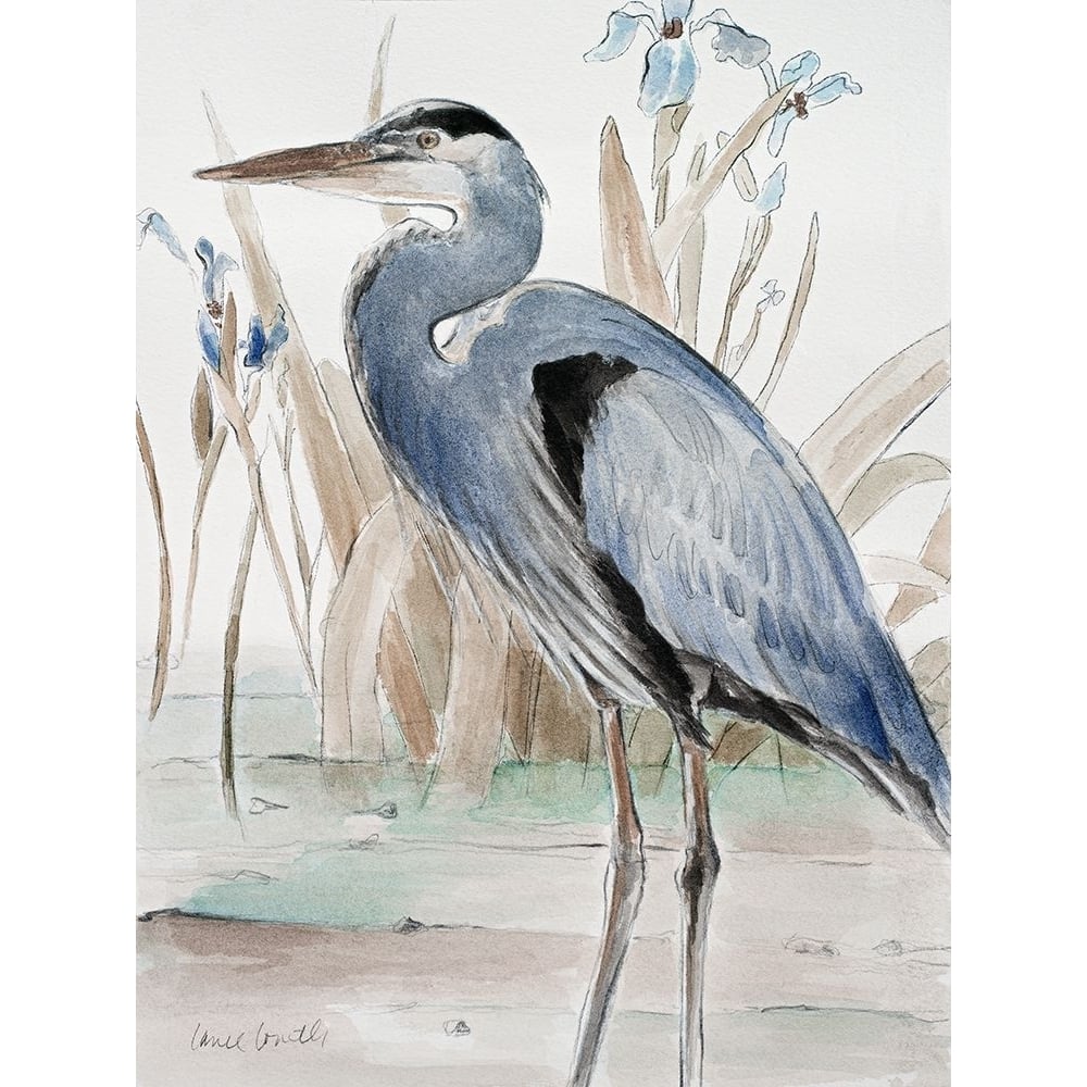 Neutral Heron Poster Print - Lanie Loreth-VARPDX9781R Image 1