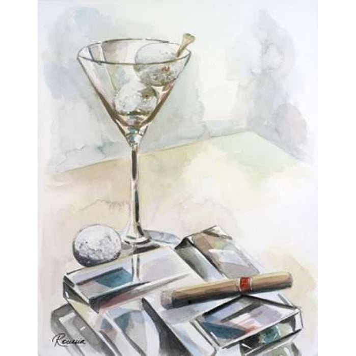 Golftini Poster Print by Heather A. French-Roussia-VARPDX9801A Image 2