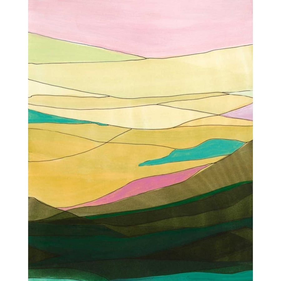 Pink Hills I Poster Print - Jodi Fuchs-VARPDX98492Z Image 1