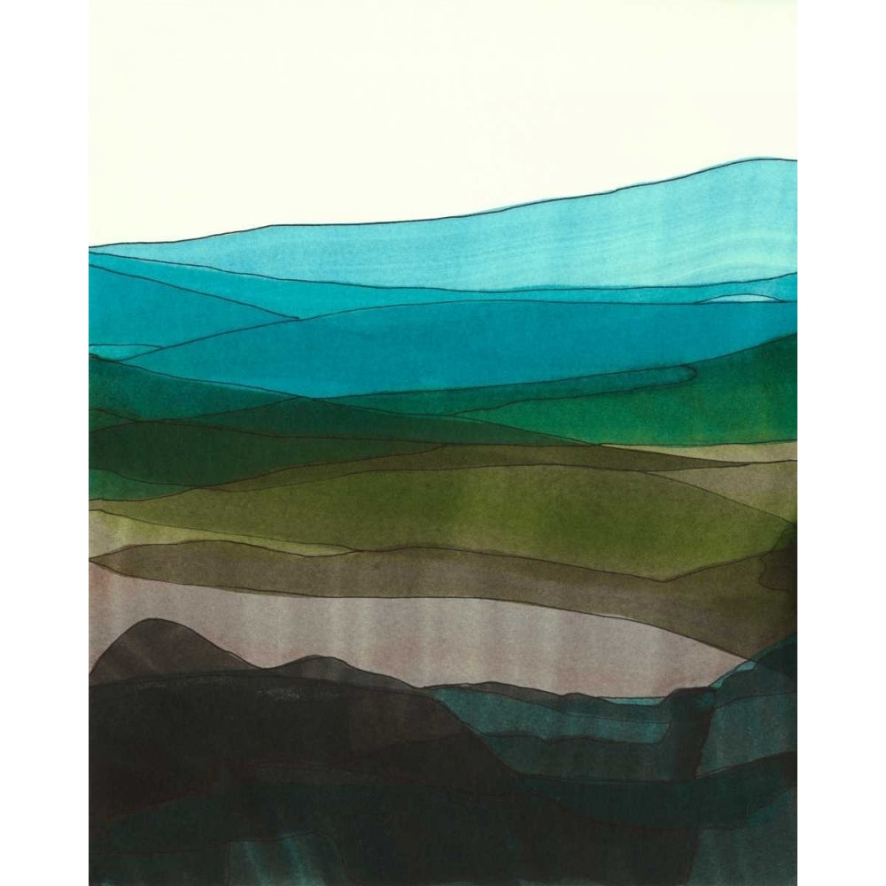 Blue Hills I Poster Print - Jodi Fuchs-VARPDX98494Z Image 1