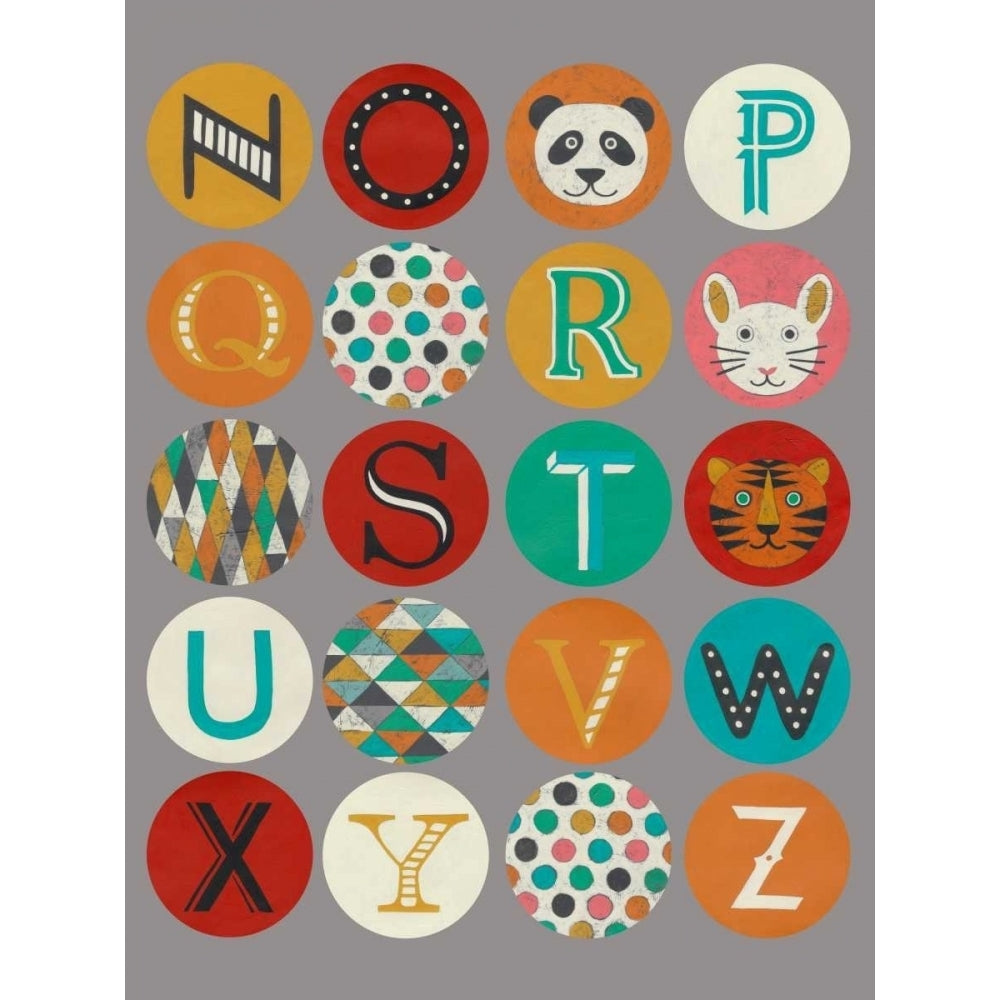 Luciens Alphabet II Poster Print - Chariklia Zarris-VARPDX98593GG Image 1