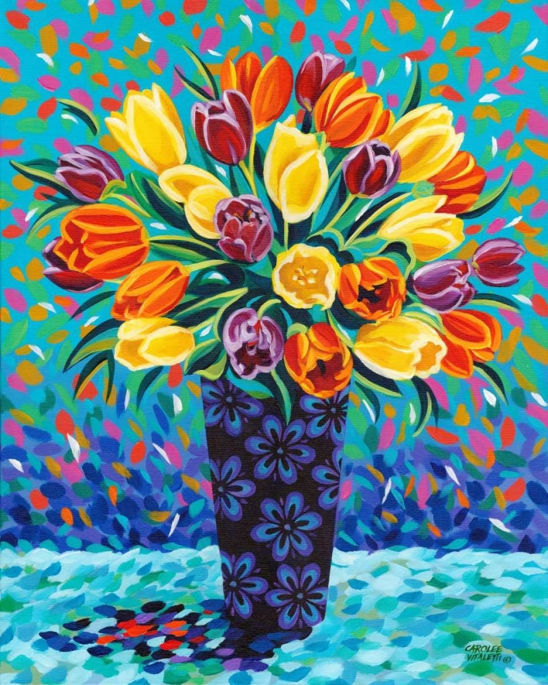 Bouquet Celebration II Poster Print - Carolee Vitaletti-VARPDX98599GG Image 1