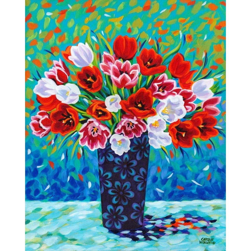 Bouquet Celebration I Poster Print - Carolee Vitaletti-VARPDX98598GG Image 1