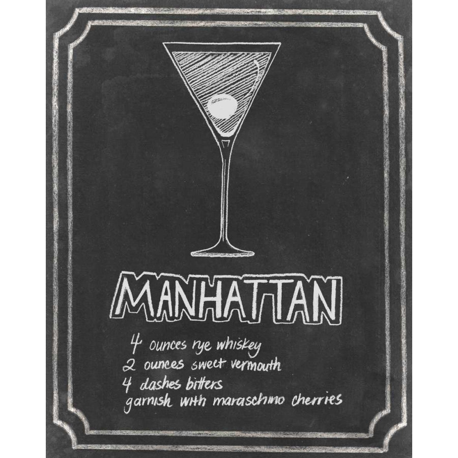 Chalkboard Cocktails II Poster Print - Grace Popp-VARPDX98603GG Image 1