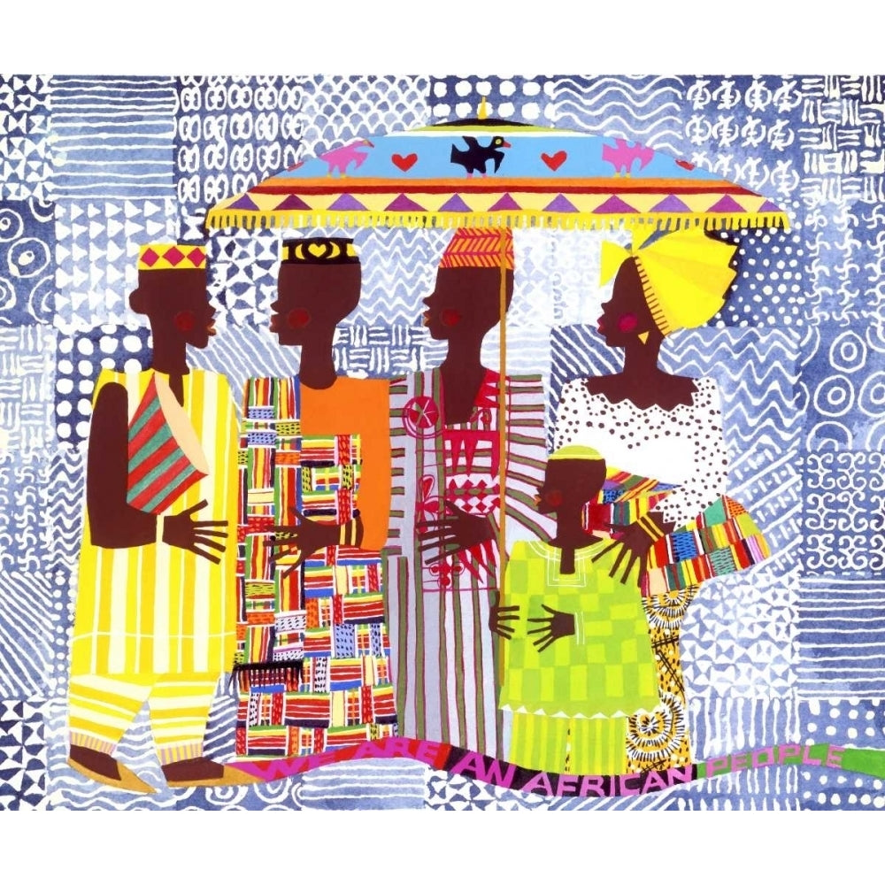 We Are African People Poster Print - Varnette Honeywood-VARPDX98649GG Image 1