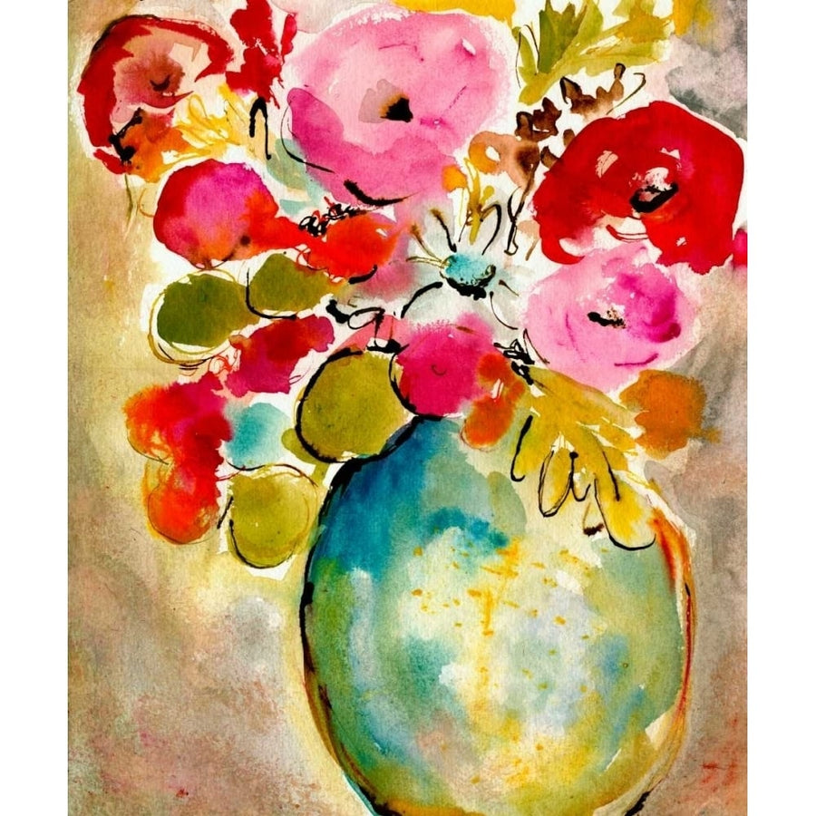 Pastel Vase II Poster Print - Julia Minasian-VARPDX98800GG Image 1