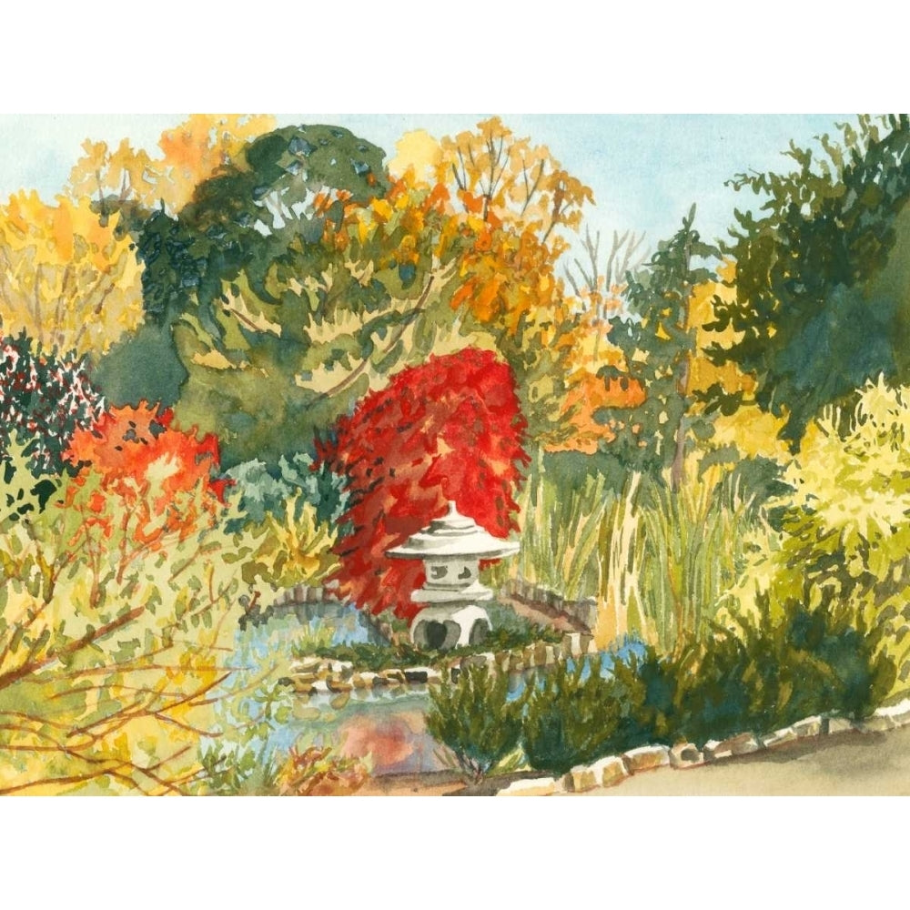 Plein Air Garden III Poster Print - Dianne Miller-VARPDX98833Z Image 1