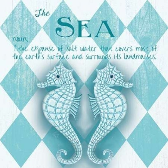 The Sea Border Poster Print by Andi Metz-VARPDX9882P Image 1