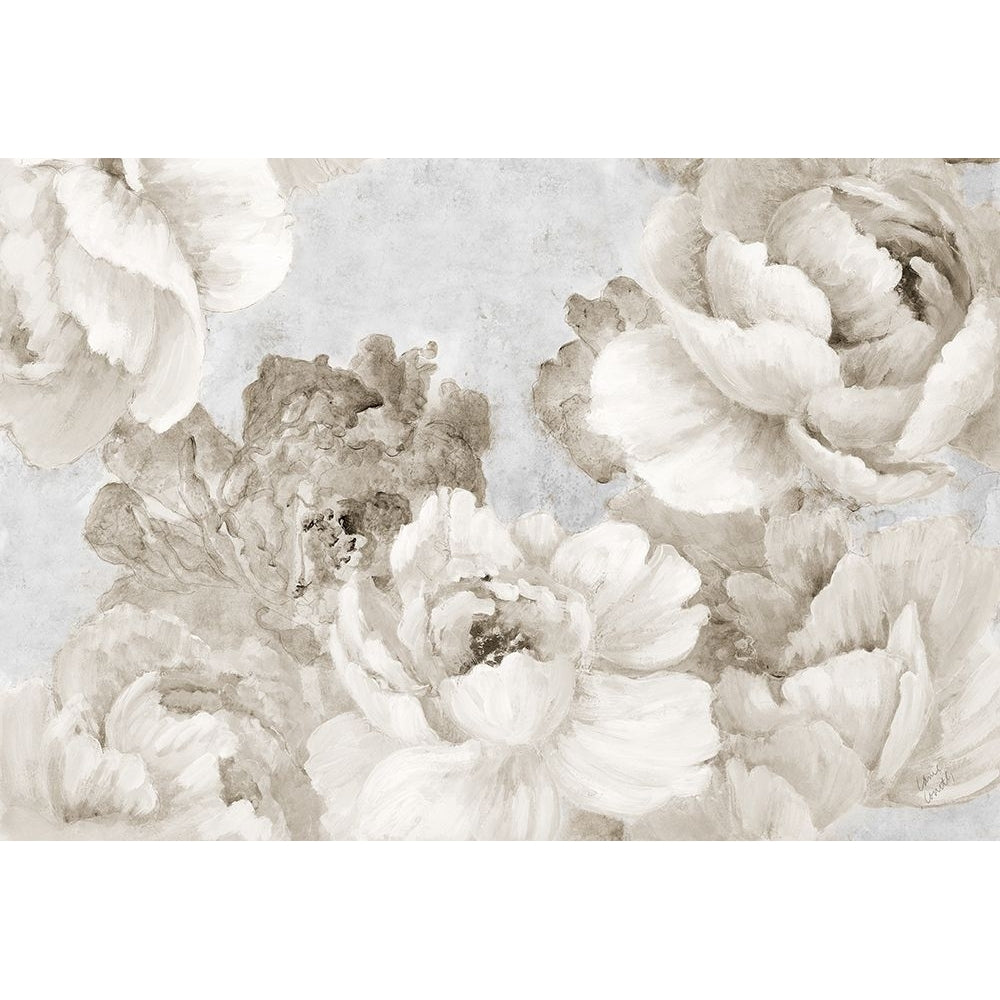 White Neutral Floral Chic Poster Print - Lanie Loreth-VARPDX9905N Image 1