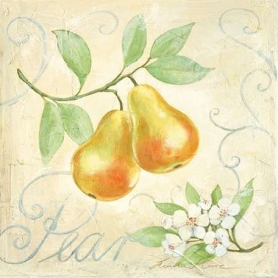 Pear Poster Print by Linda Moore-VARPDX99226 Image 1