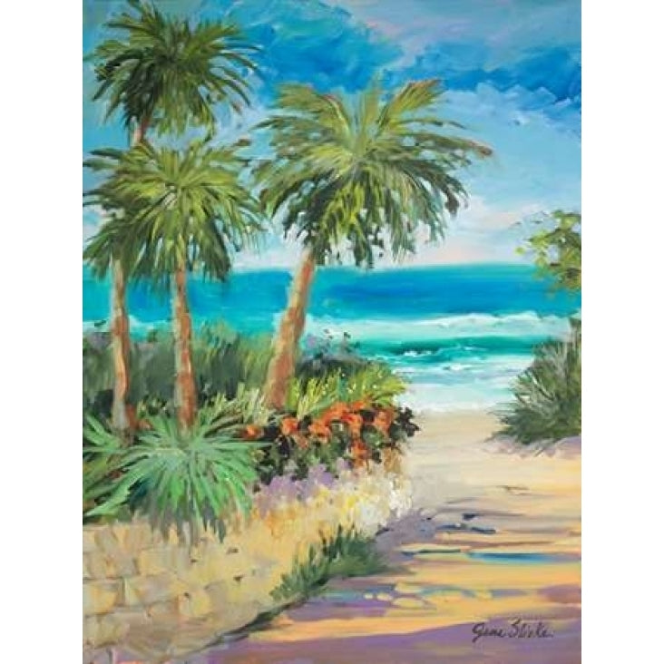 Palm Path Poster Print by Jane Slivka-VARPDX9937 Image 2