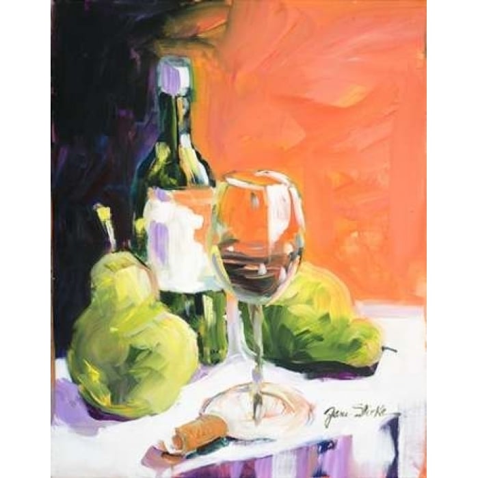 Pear Wine Poster Print by Jane Slivka-VARPDX9938 Image 2