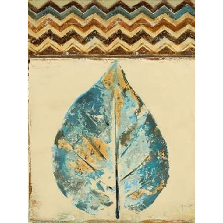 Chevron Leaf II Poster Print by Patricia Pinto-VARPDX9958 Image 2