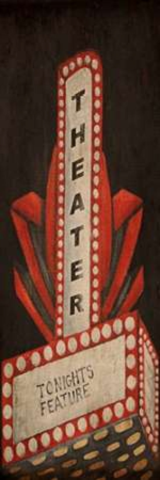 Now Showing Theater Poster Print by Gina Ritter-VARPDX9971CC Image 1