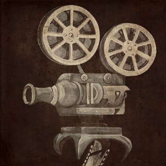 Now Showing Projector Poster Print by Gina Ritter-VARPDX9972A Image 1