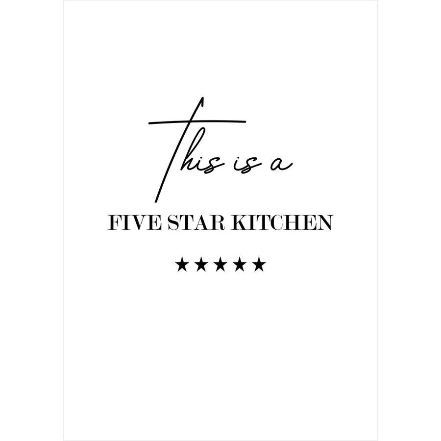 Five Star Kitchen Poster Print - Suki Mi-VARPDXA1167 Image 1