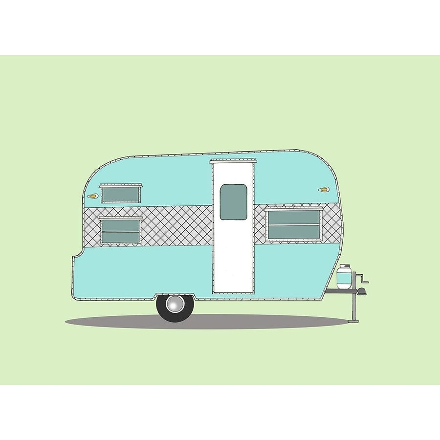 Frolic Camper Poster Print by Annie Bailey Art-VARPDXA505D Image 1