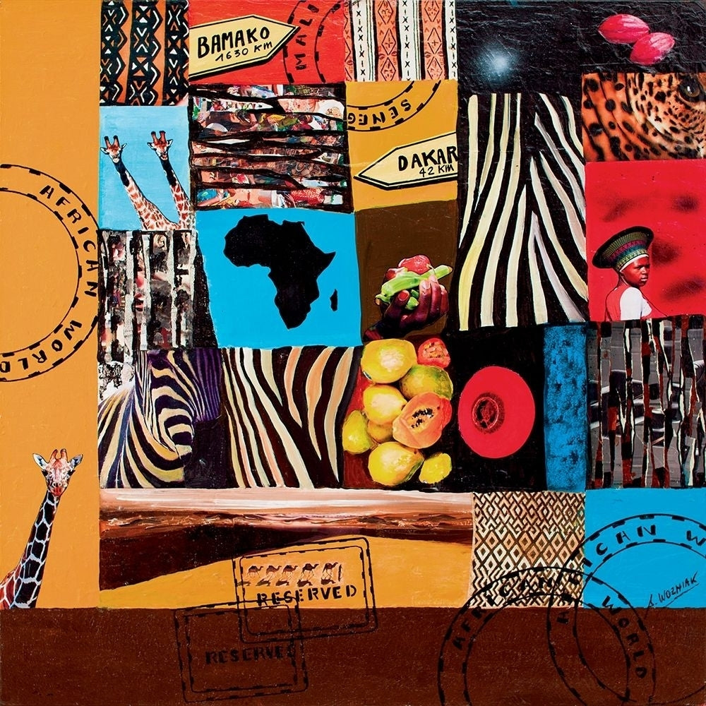 African World Poster Print by Sophie Wozniak-VARPDXA532 Image 1