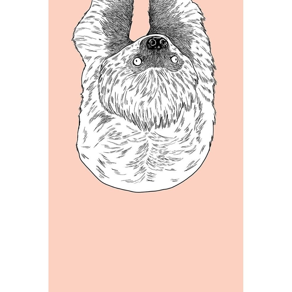 Sloth Poster Print by Annie Bailey Art-VARPDXA528D Image 1