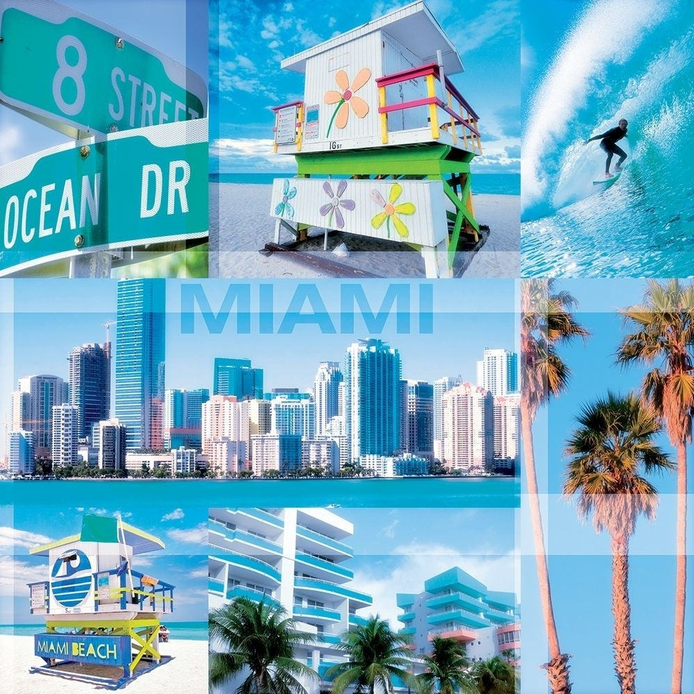 Miami Poster Print by BRAUN Studio BRAUN Studio-VARPDXA585 Image 1