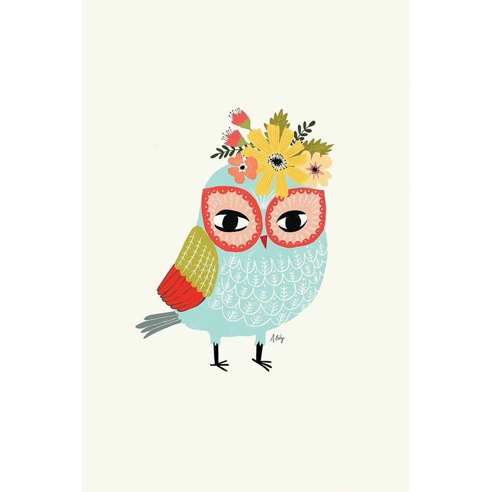 Helga Owl Poster Print by Annie Bailey Art Annie Bailey Art-VARPDXA599D Image 1