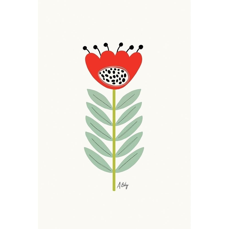 Mid Mod Flower No. 2 Poster Print by Annie Bailey Art Annie Bailey Art-VARPDXA601D Image 1