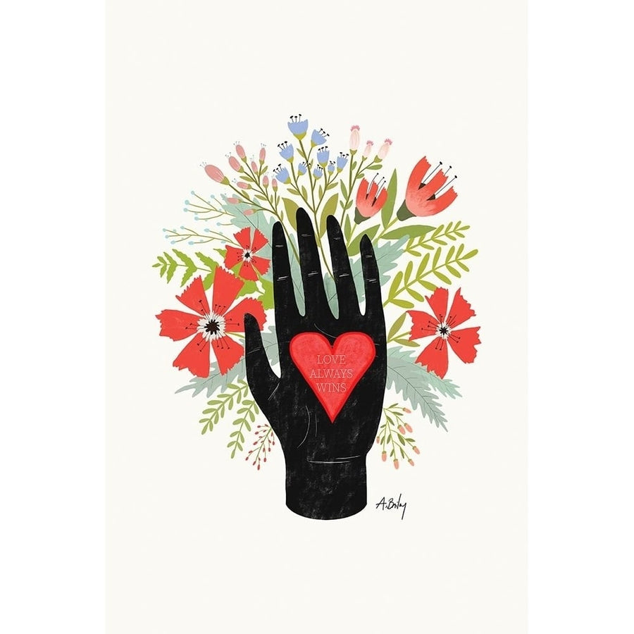 Love Always Wins Poster Print by Annie Bailey Art Annie Bailey Art-VARPDXA614D Image 1