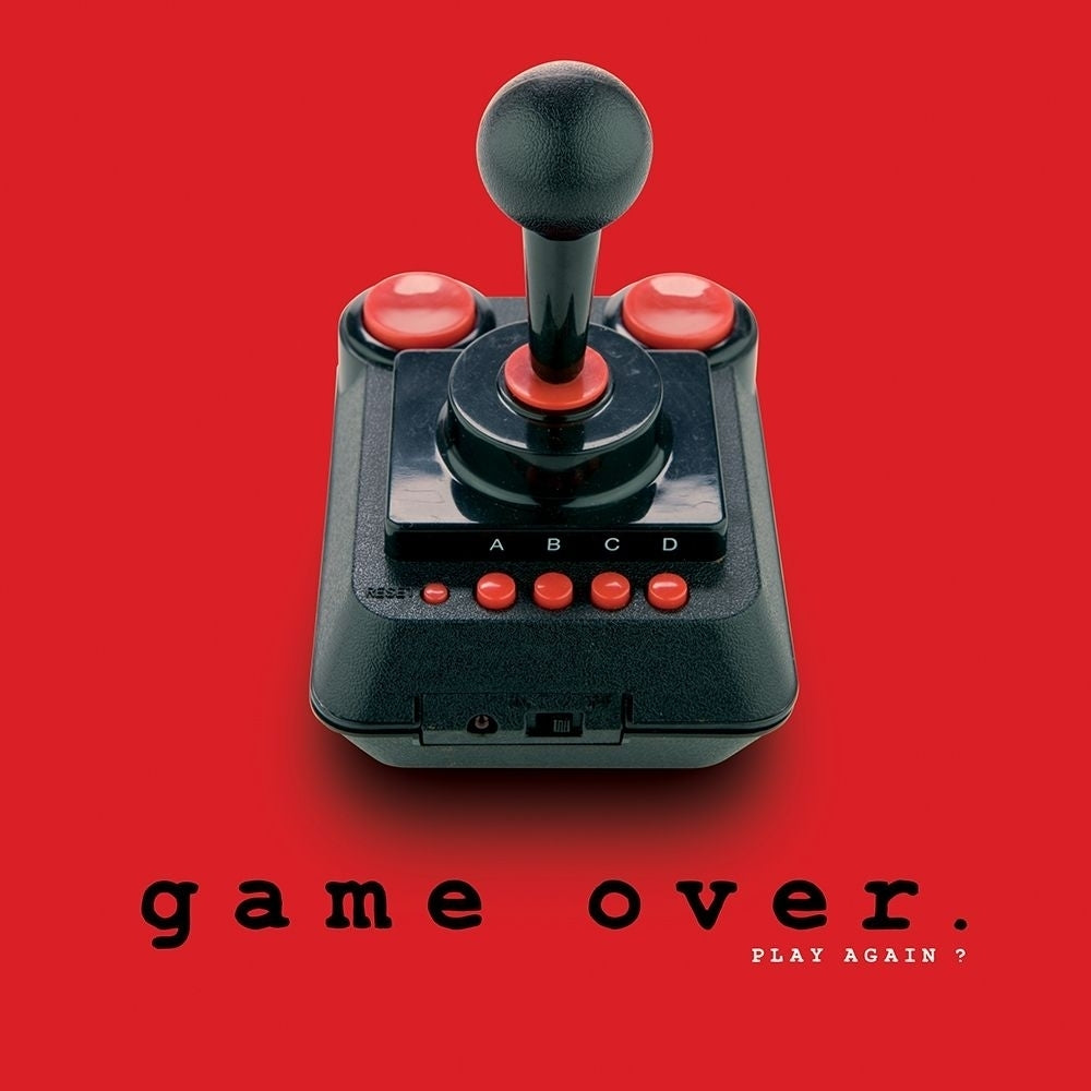 Game over Poster Print by BRAUN Studio BRAUN Studio-VARPDXA614 Image 1