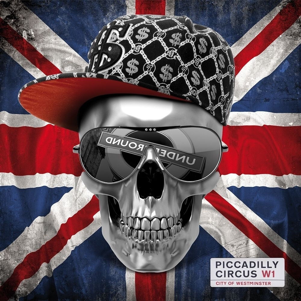 Skull Union Jack Poster Print by Braun Studio Braun Studio-VARPDXA621 Image 1