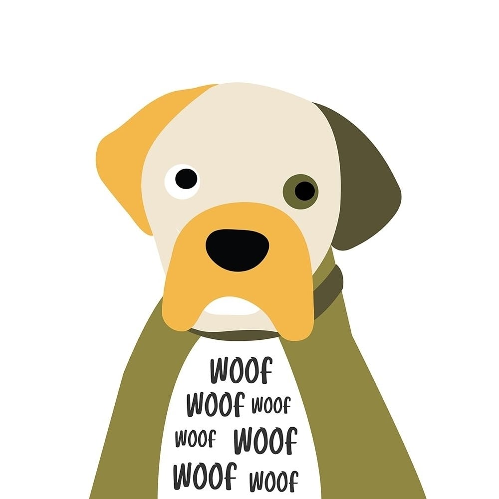 Woof Poster Print by Ayse Ayse-VARPDXA678D Image 1