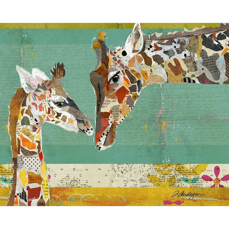 Giraffe and Calf Poster Print - Traci Anderson-VARPDXA764D Image 1