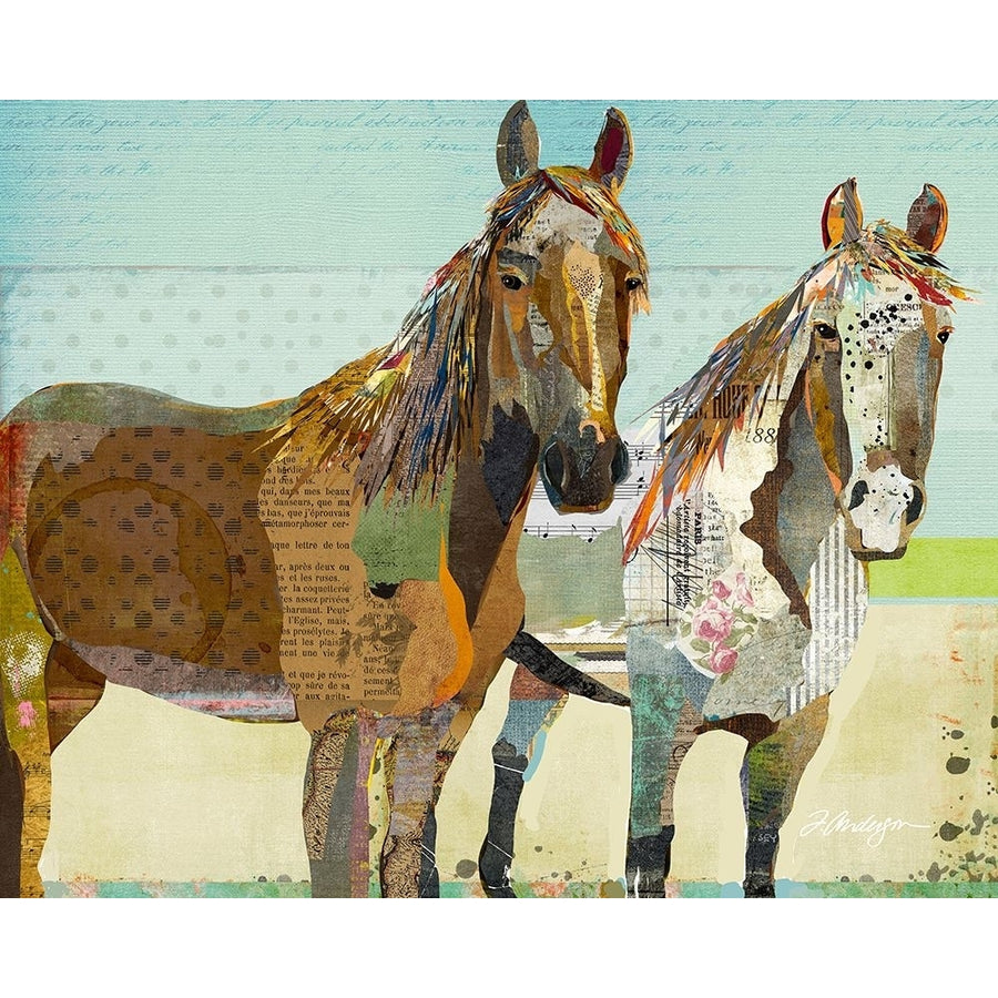 Two Horses Poster Print - Traci Anderson-VARPDXA759D Image 1