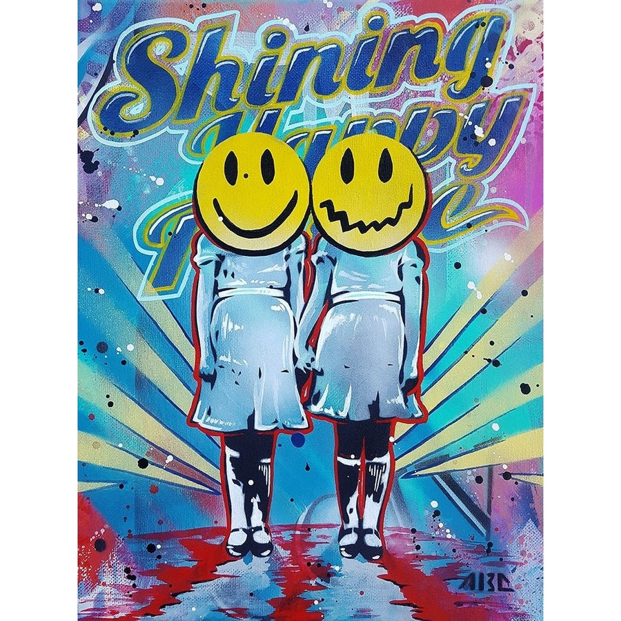 Shining Happy People Poster Print - AbcArtAttack-VARPDXA798D Image 1