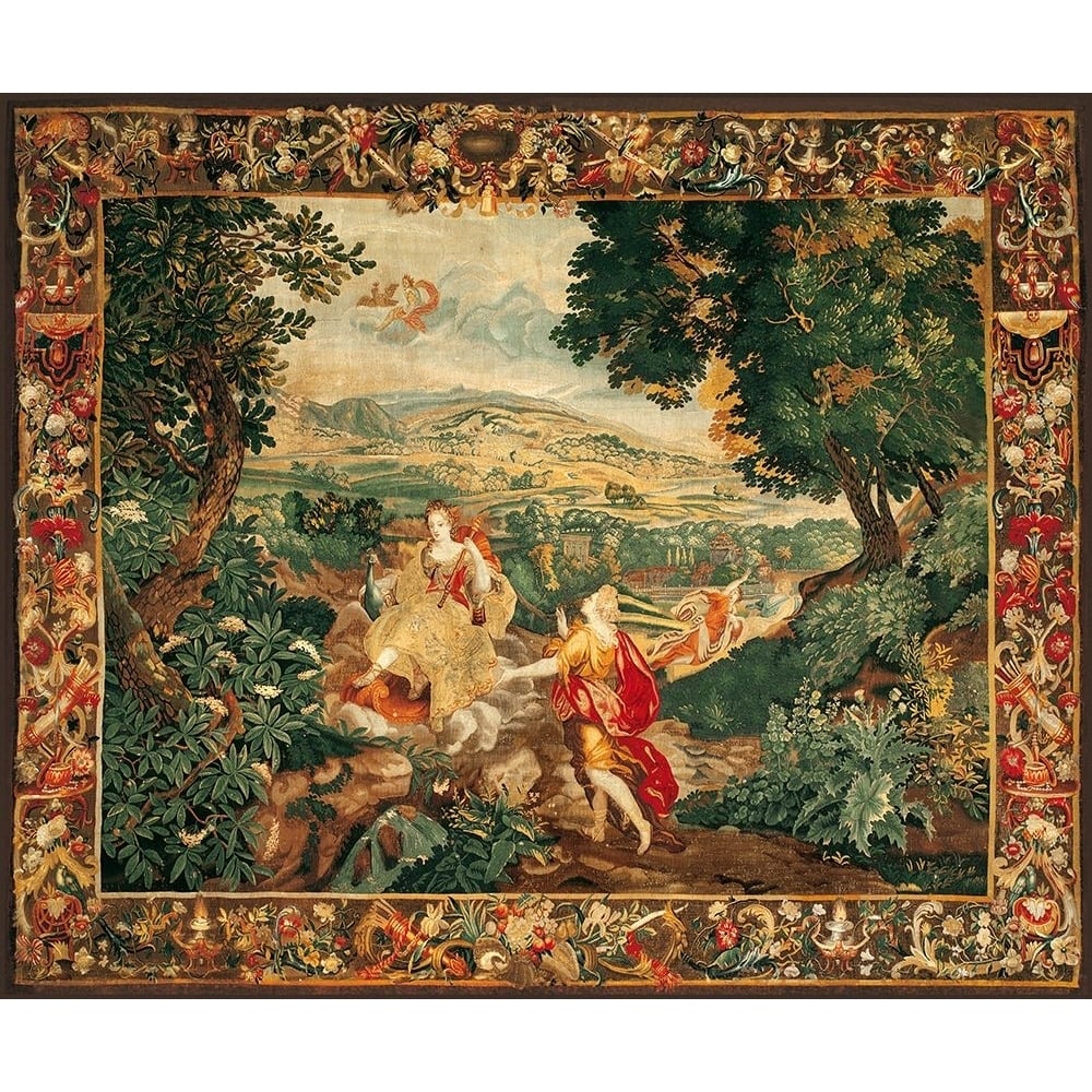 Flemish tapestry Poster Print - 17Th C. Anonymous-VARPDXAA3007 Image 1