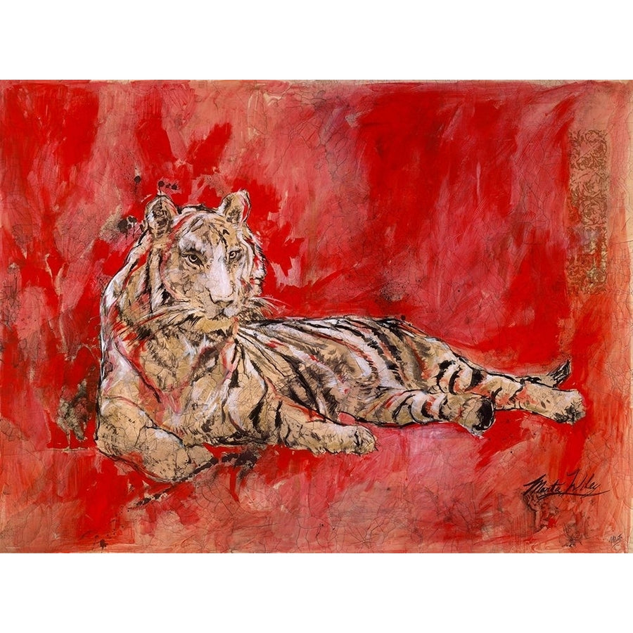 Red Tiger by Marta Wiley-VARPDXAAA6161 Image 1