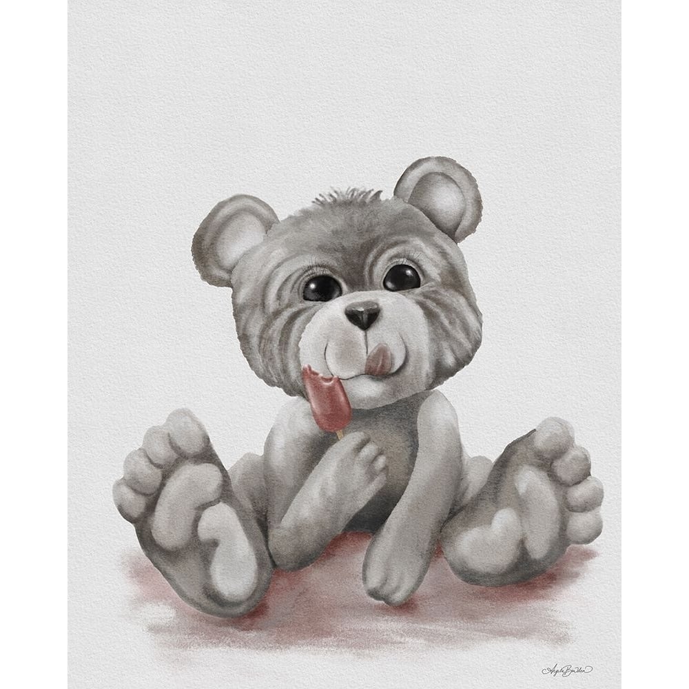 Ellie the Baby Bear Poster Print - Angela Bawden-VARPDXAB193 Image 1