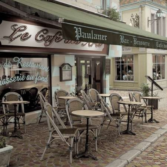 Le Cafe des Arts Poster Print by Alan Blaustein-VARPDXABFRC150 Image 1